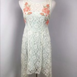FREE PEOPLE BEAUTIFUL DREAMER LACE SIZE L